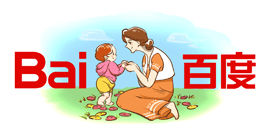 百度母亲节logo 百度母亲节logo