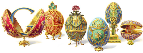 俄国皇室彩蛋珠宝工艺大师 Peter Carl Fabergé 166 周年诞辰”。 俄国皇室彩蛋珠宝工艺大师 Peter Carl Fabergé 166 周年诞辰”。